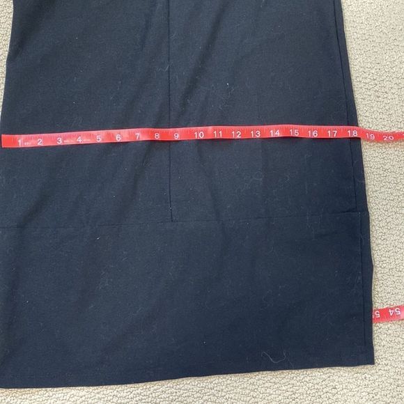 People Black 3/4 sleeve dress Sz Small - Picture 8 of 11